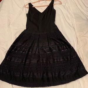 Piazza Sempione black cocktail dress